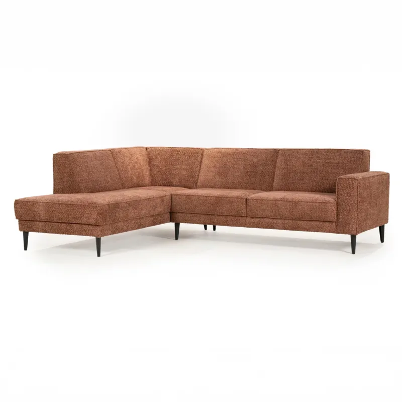 SEVN Loungebank Fleur Venga stof, kleur Hazel Snelle Levering