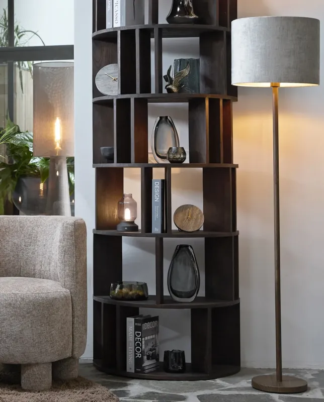 Light & Living Vloerlamp Washington Op = Op