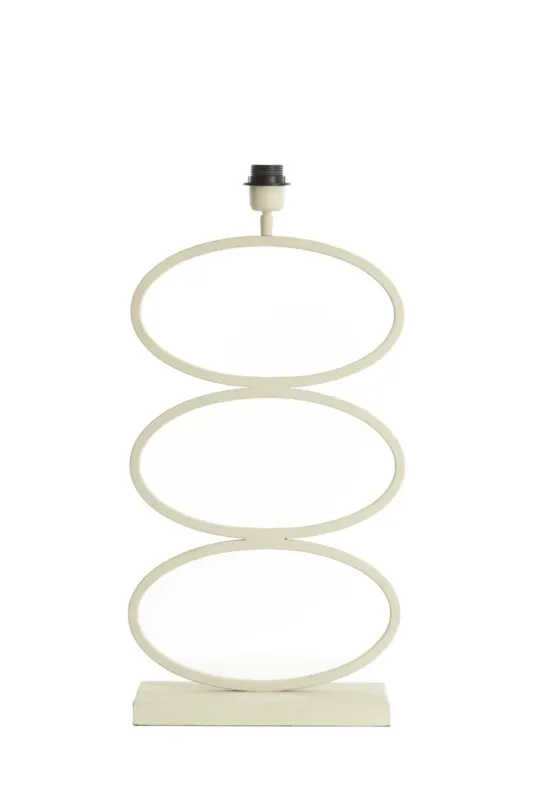 Light & Living Lampvoet Stelius Crème Laatste Kans