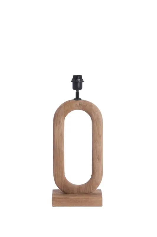 Light & Living Lampvoet Paceco Mangohout Flitsaanbieding