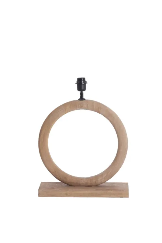 Light & Living Lampvoet Nubia Mangohout Veilige Betaling