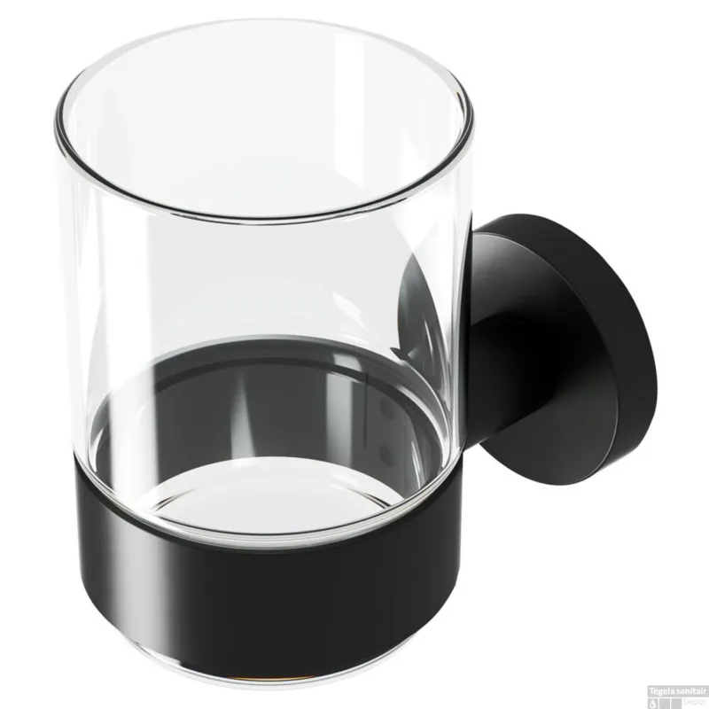 Goedkoop Glashouder Geesa Nemox met Glas Zwart