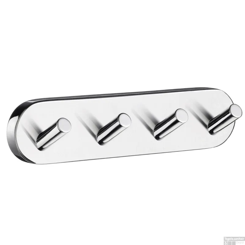 Handdoekhouder Smedbo Home Viervoudig 17,8x4 cm Chroom Hoge Kwaliteit