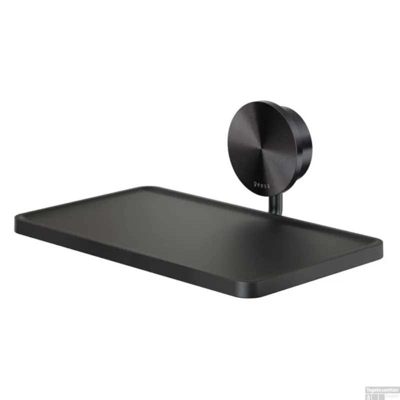 Meest Verkocht Planchet Geesa Opal 19 cm Metaal Geborsteld Zwart