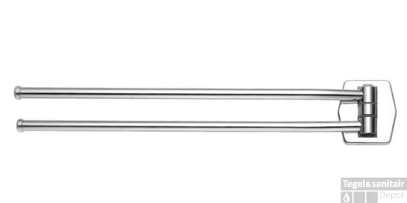 Geesa Standard Collection 2-dlg. Handdoekhouder Draaibaar Chroom Snelle Levering