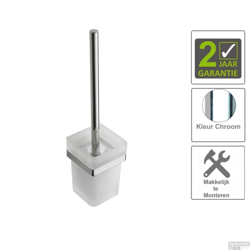 Exclusieve Aanbieding Eris toiletborstelhouder chroom