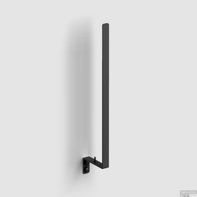 Reserverolhouder Clou Fold 39 x 1,8 cm Mat Zwart Direct Beschikbaar