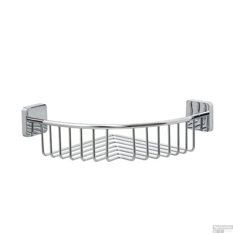Op = Op Douchemand Hoek Tiger Onu 21,8 cm Chroom