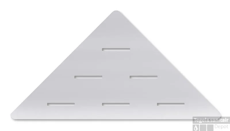 Looox Corner Shelf Hoekplanchet 30 X 22 Cm. Wit Betrouwbaar