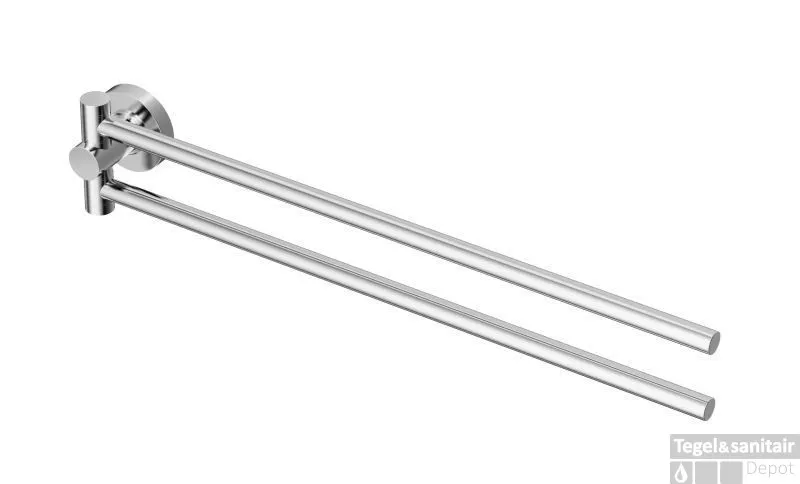 Ideal Standard Iom Handdoekhouder Draaibaar 2-lids 40.3 Cm. Chroom Gereduceerde Prijs