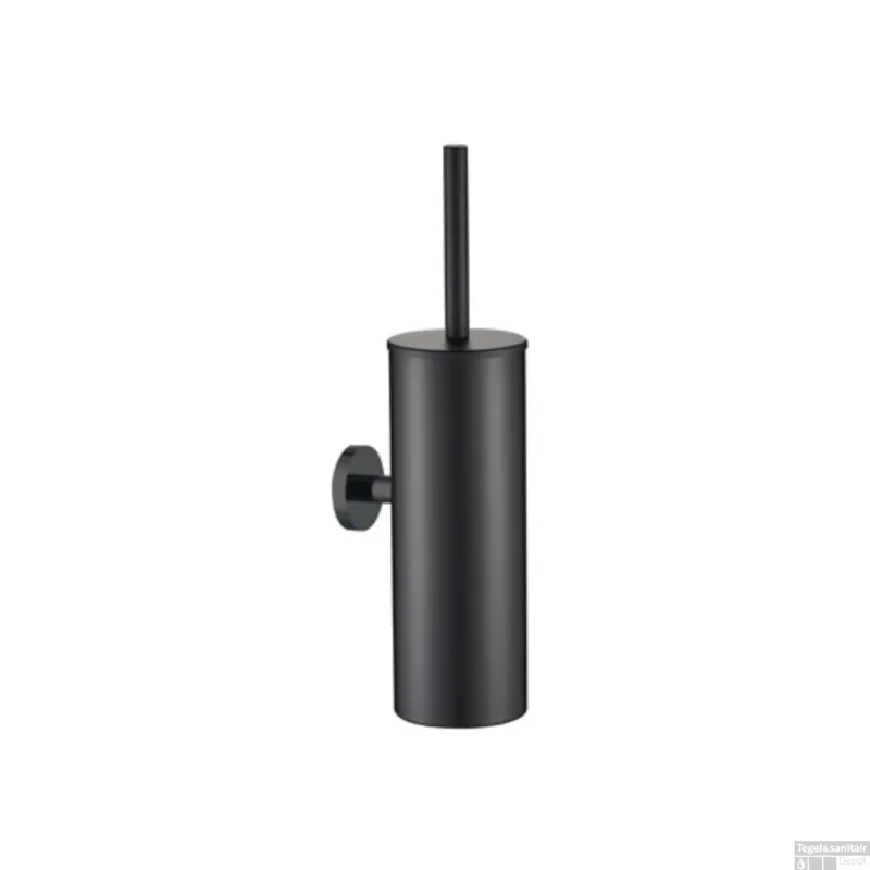Weekendaanbieding Toiletborstelhouder Plieger Vigo Wandbevestiging 38 cm Mat Zwart