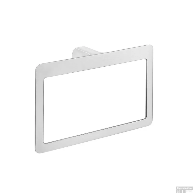 Favoriet Handdoekhouder Sapho Pirenei Rechthoekig 23x15 cm Chroom