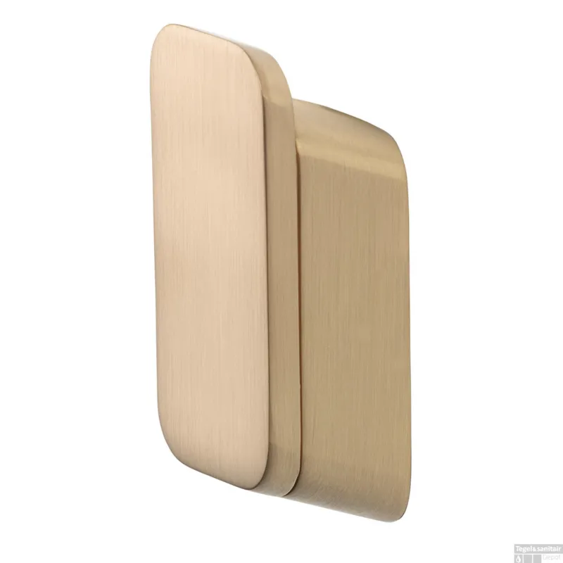 Favoriet Handdoekhaak Medium Geesa Shift Geborsteld Goud