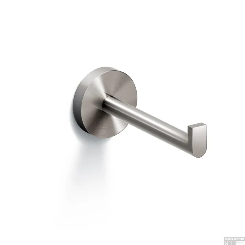 Closetrolhouder Recht Zonder Klep Clou Flat Geborsteld RVS Must-Have