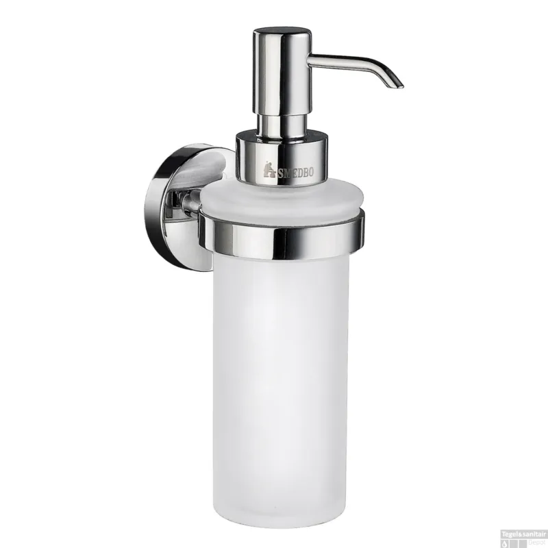 Zeepdispenser Smedbo Home 8,4x8,4x18 cm Chroom Populair