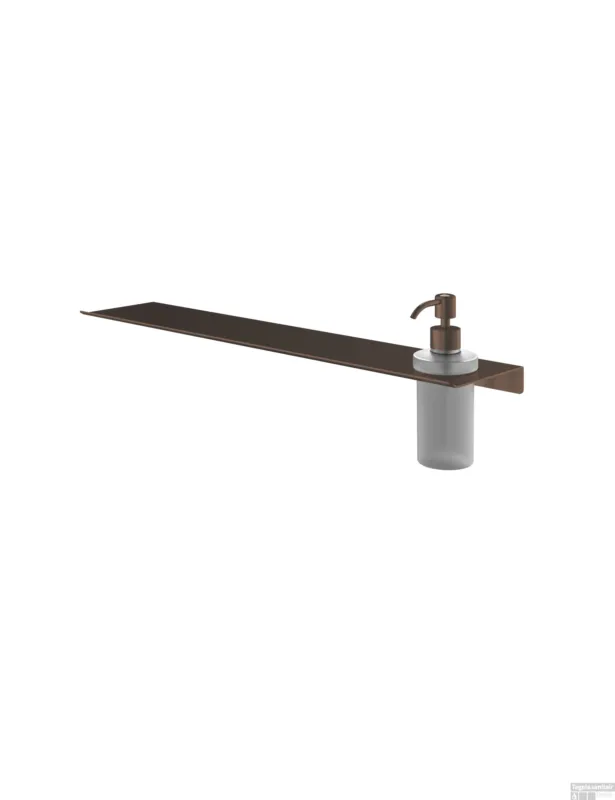Hotbath &More Zeepdispenser glass voor Planchet serie Tuscan bronze Direct Beschikbaar