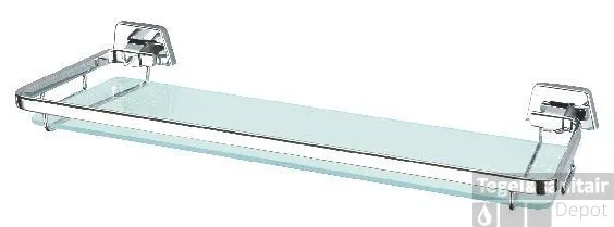 Alleen Vandaag Geesa Standard Collection Planchet 50 Cm. Met Glasplaat Chroom