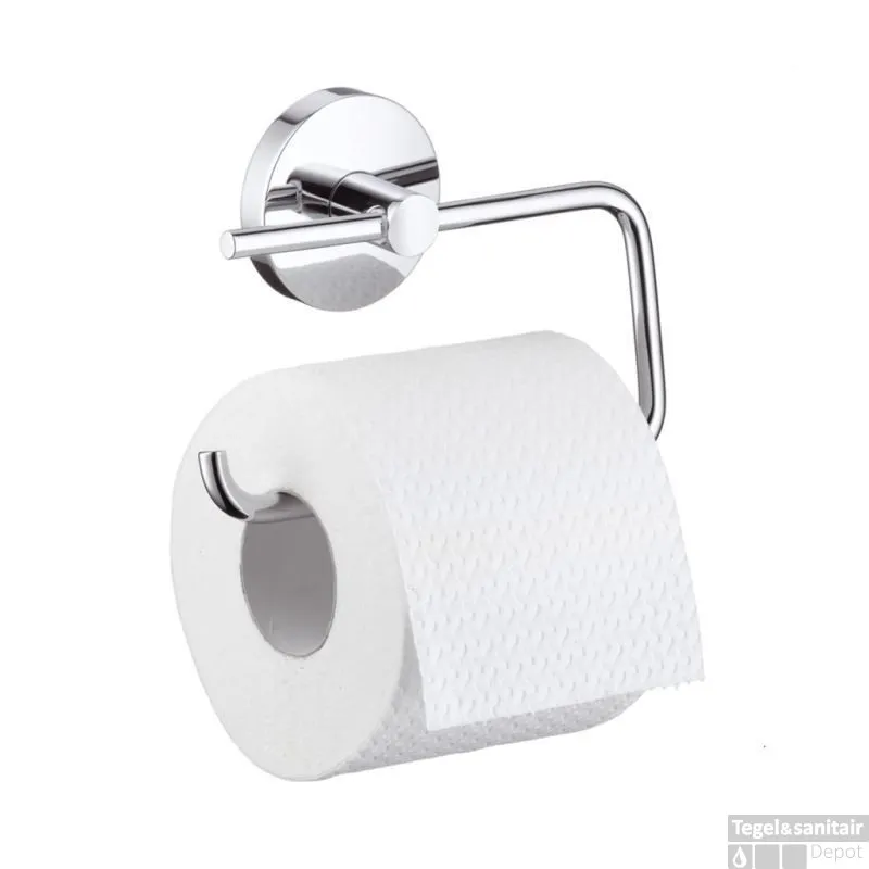 Hansgrohe E/s Closetrolhouder Zonder Klep Brushed Nickel Nieuw