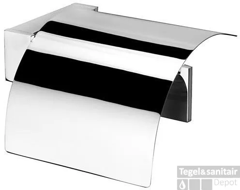 Koop Vandaag Geesa Modern Art Closetrolhouder Met Klep Chroom