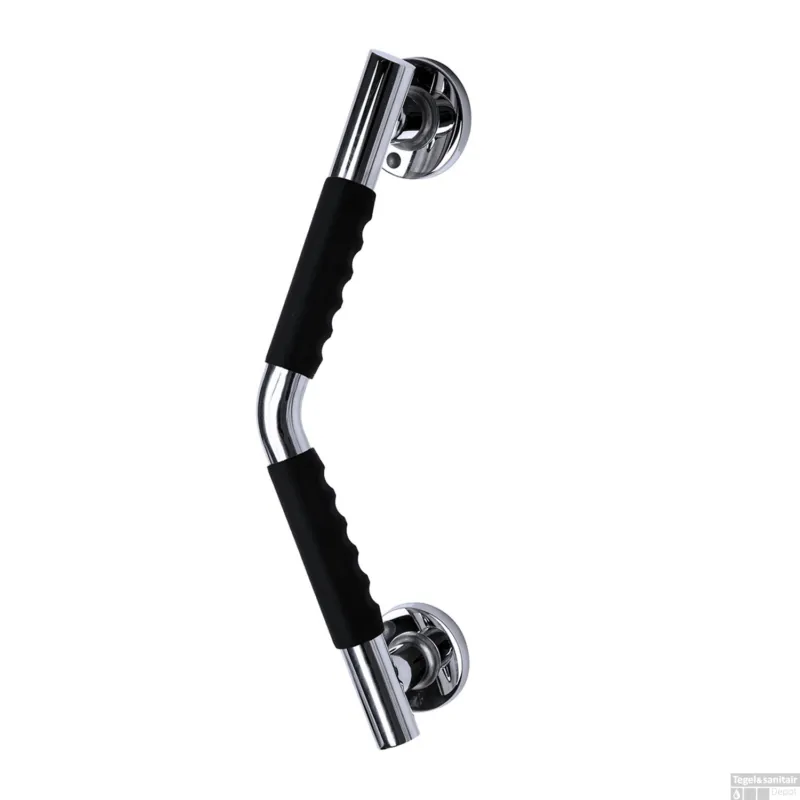 Hoekbadgreep Met Softgrip BWS Ludo 43 cm Chroom Koop Vandaag