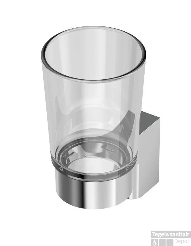 Uitverkoop Ideal Standard Connect Glashouder Met Glas Chroom