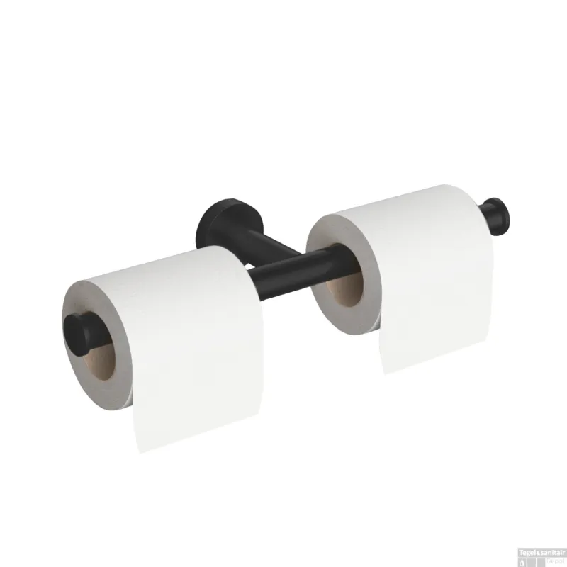 Meest Verkocht Toiletrolhouder Hotbath Cobber Mat Zwart