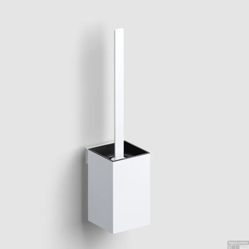 Koop Online Toiletborstelgarnituur Clou Fold 35,3 x 8 cm Mat Wit