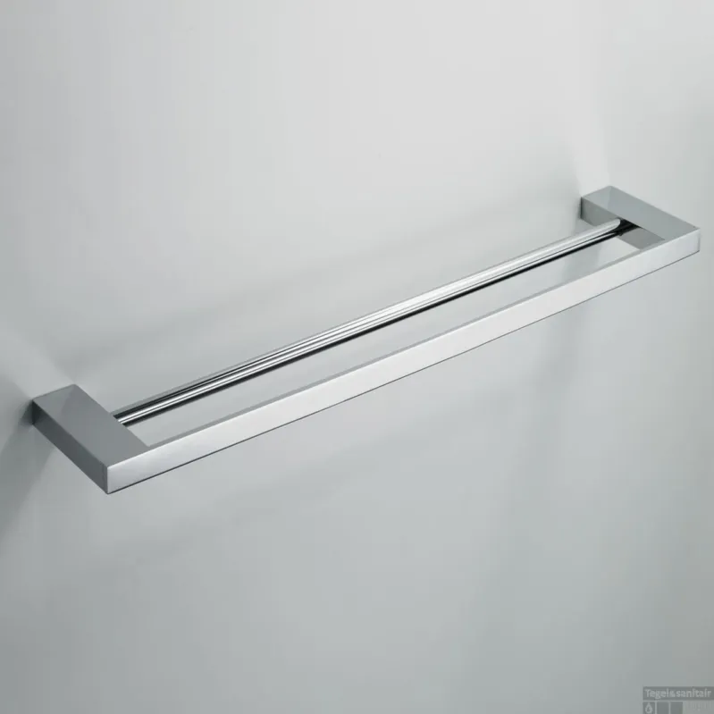 Merkproduct Eris dubbele handdoekrek 60cm chroom