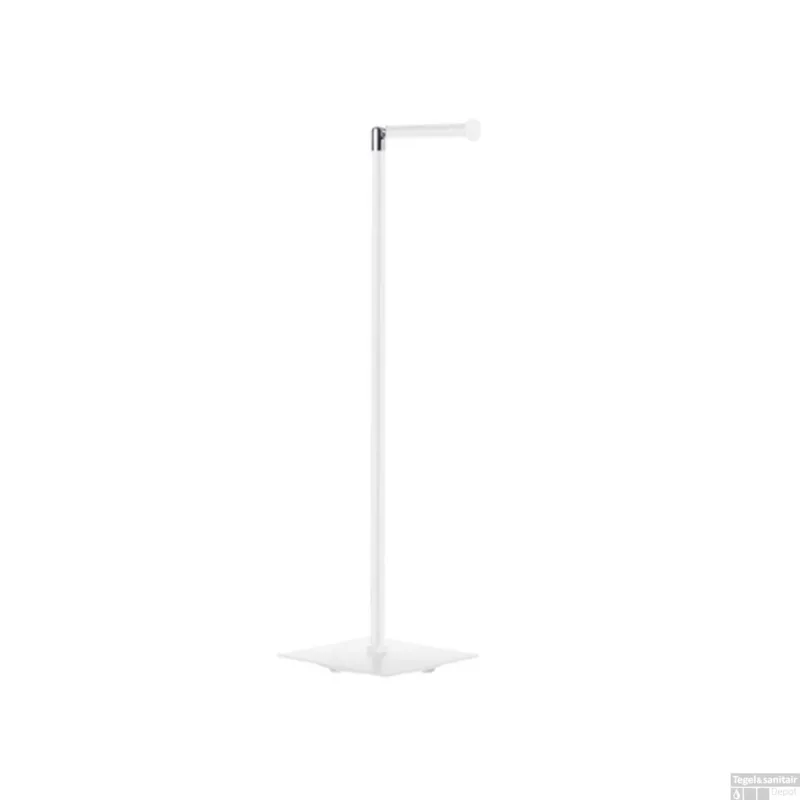 Speciale Aanbieding Smedbo Toiletrolhouder En Reserverolhouder Outline Lite Vierkant 61.5 cm RVS Mat Wit