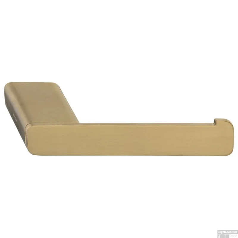 Beste Prijs Toiletrolhouder Zonder Klep Geesa Shift Goud Geborsteld (rechts)