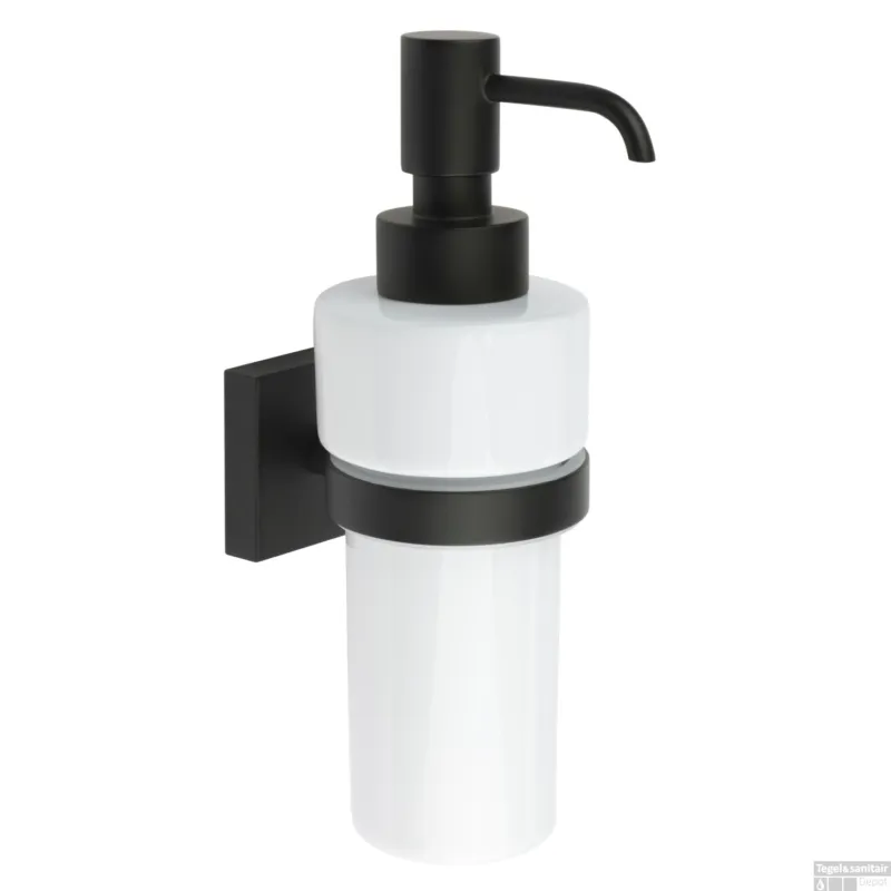 Zeepdispenser Smedbo House 18 x 8.4 cm Mat Zwart Lage Prijs