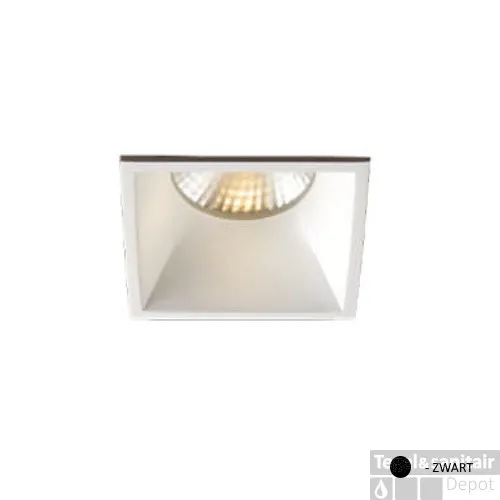 Inbouwspot BWS Lucina SQ LED 6.3x6.3x9.5 cm Zwart Koop Vandaag