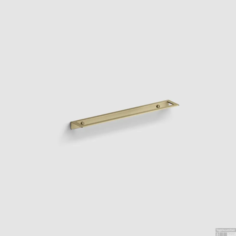 Seizoensaanbieding Handdoekrek Clou Fold 45 cm Goud Geborsteld PVD