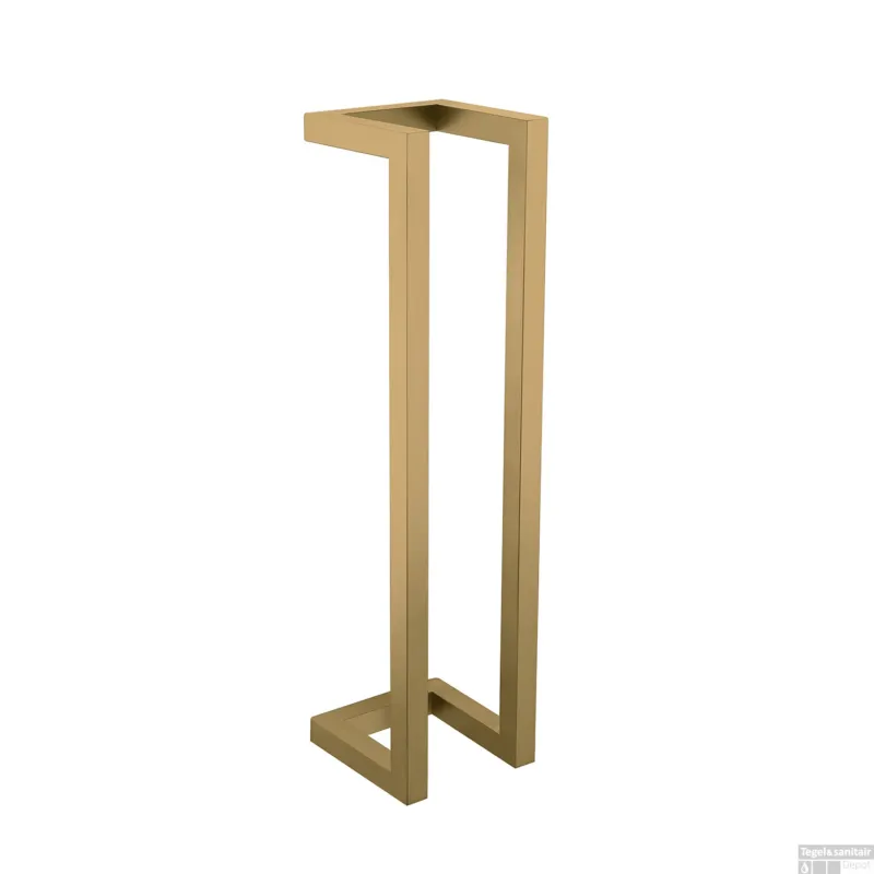 Handdoekrek Wiesbaden Loft 50x12,5 Cm Geborsteld Messing Seizoensaanbieding