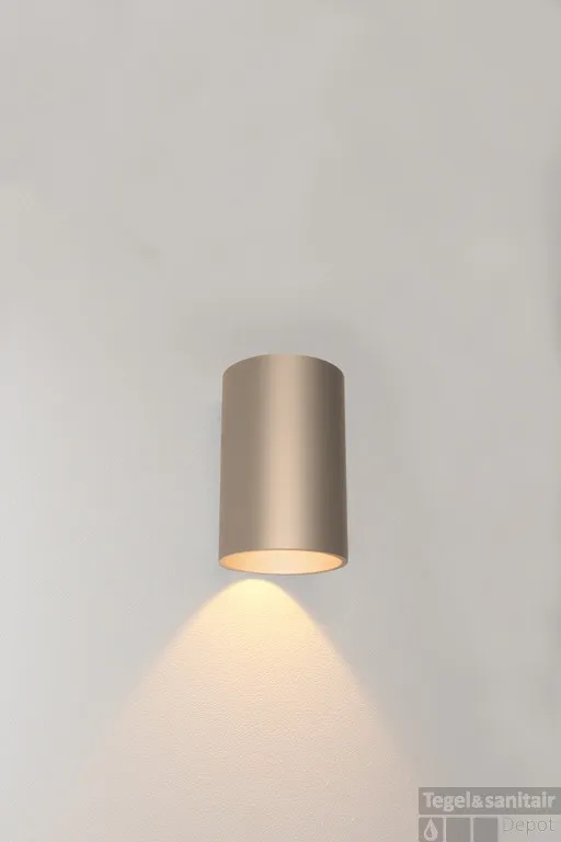 Gereduceerde Prijs Wandlamp Artdelight Brody 1 Lichts LED 2700K Dimbaar Champagne