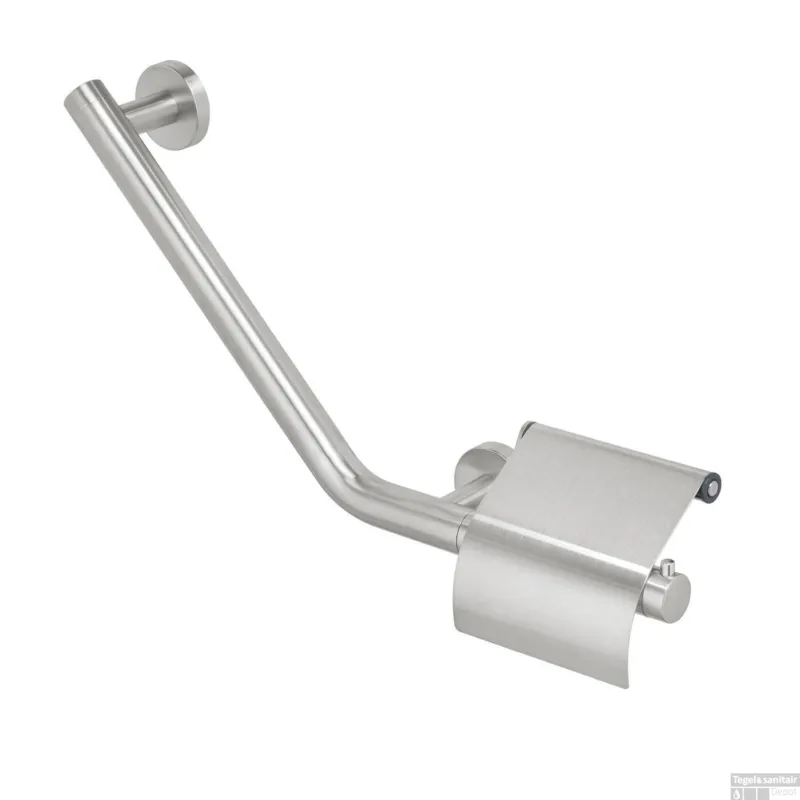 Veiligheidsgreep met Toiletrolhouder Tiger Boston Comfort en Safety Links RVS Flitsaanbieding