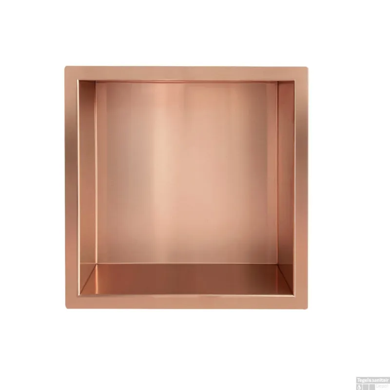 Inbouwnis BWS Sifo 30x30x7cm Brons Populair