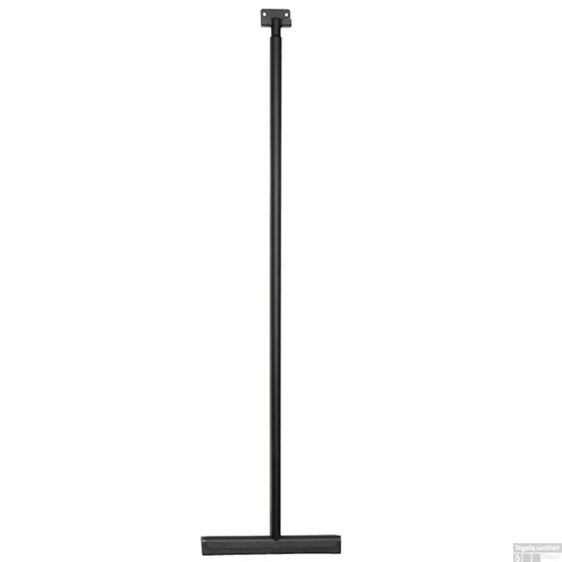 Vloerwisser Wiesbaden Luxe met Ophangstuk 120 cm Mat Zwart Voordeelprijs