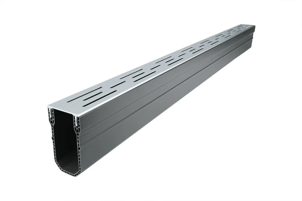 Fabrieksprijs Lijngoot Smal Aluminium 100 x 5,5 x 10 cm - Wovar