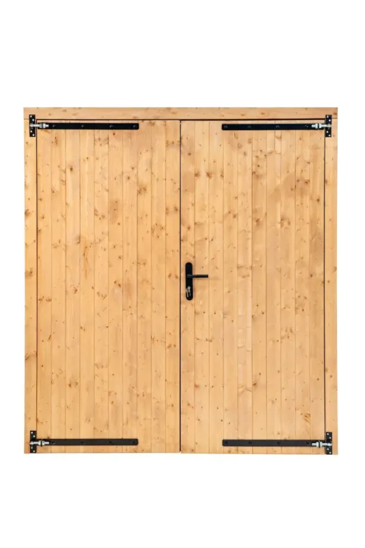 Opgeklampte Deur Dubbel Douglas 190x202cm Links en Rechts Must-Have