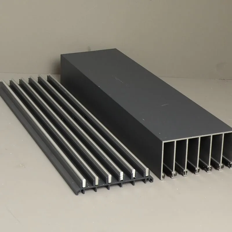 Zijgeleiding Set 6-sporig 290 cm hoog - Antraciet Direct Beschikbaar