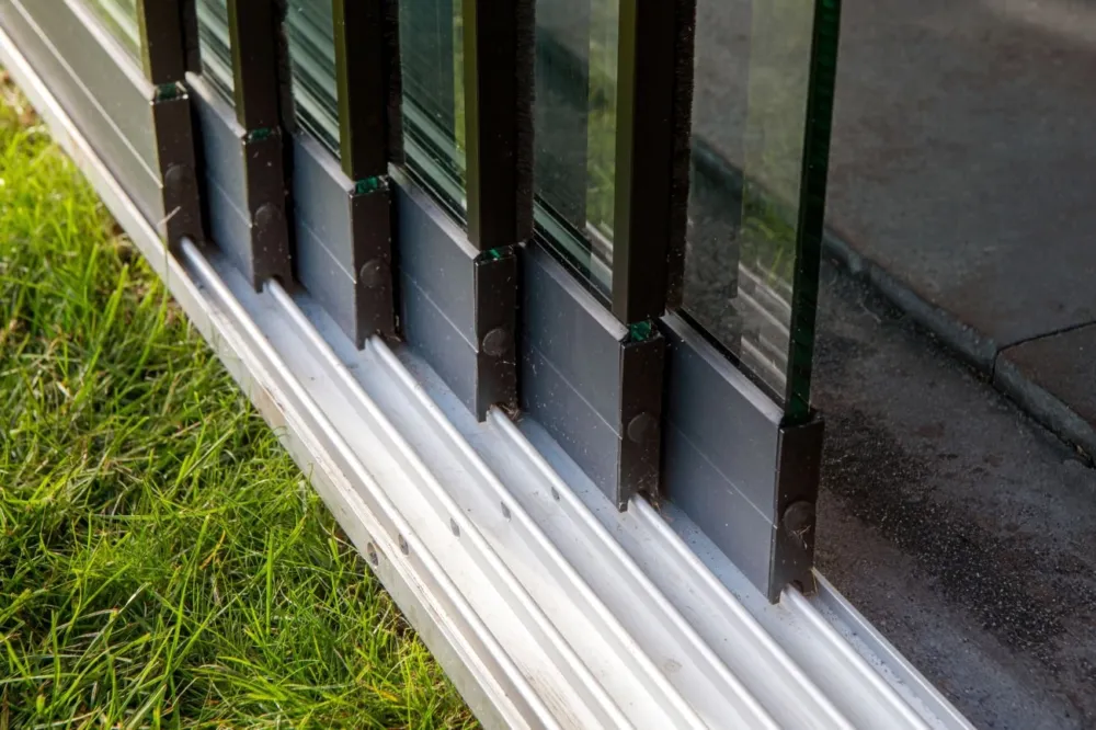 Direct Verzonden Glazenschuifwandset 6-sporig Antraciet Glasmaat H198-252 x B98 cm - 202 cm