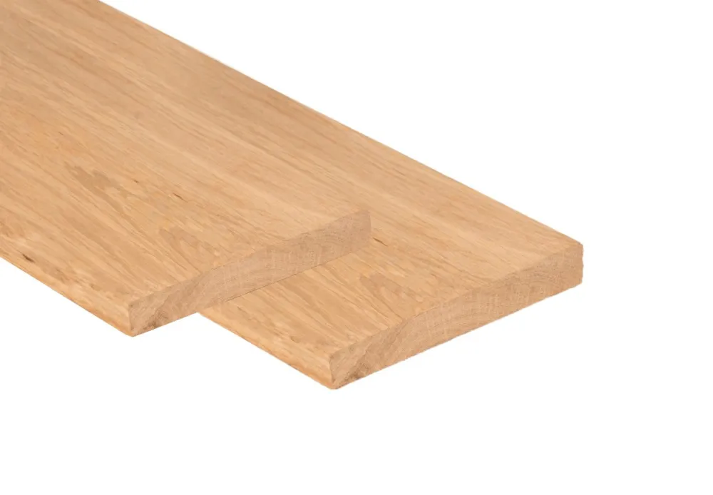 Shop Nu Plank Eiken Hardhout 2.0 x 20.0 cm Fijnbezaagd - 300 cm