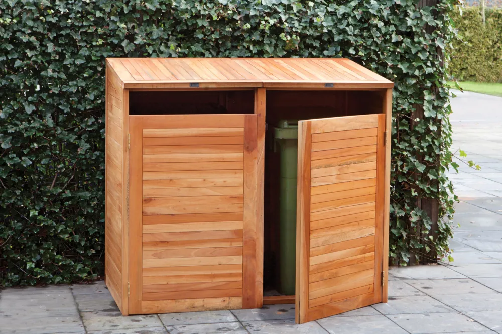 Beperkte Voorraad Dubbele Kliko Ombouw Hardhout 150x75x135cm