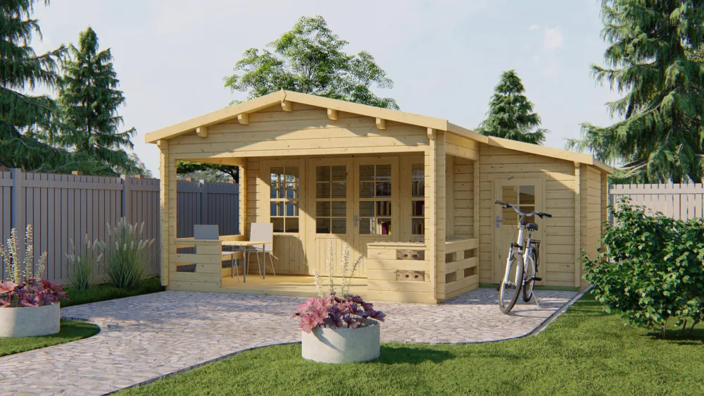 Blokhut Coventry Onbehandeld 590x543x263cm Koop Vandaag