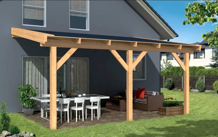 Houten Frame Easy Douglas fijnbezaagd hout in 5 maten - 400 cm Direct Verzonden