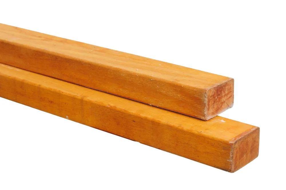 Balk Bilinga Hardhout 4.2 x 6.5 Volhout Glad Geschaafd - 395 cm Gecertificeerd