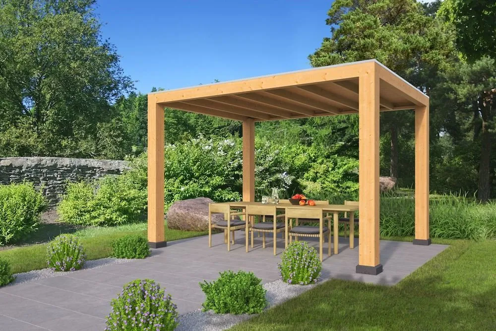 Doe Het Zelf Overkapping Renesse 400x313cm - Doe het zelfbouw Goedkoop