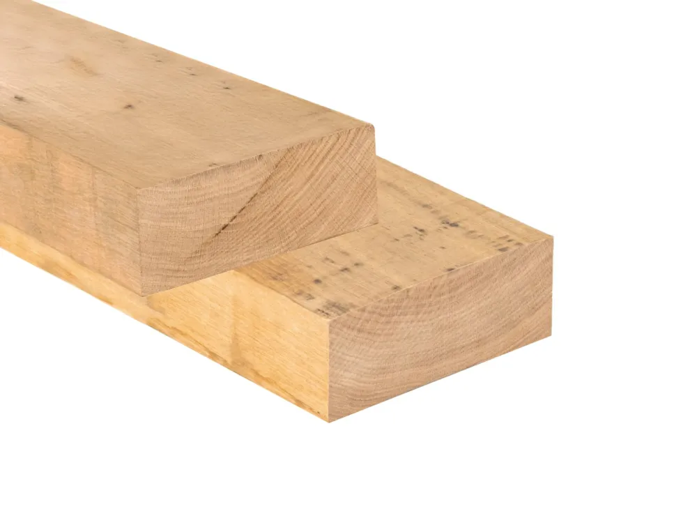 Balk Eiken Hardhout 7.0 x 20.0 cm Fijnbezaagd - 500 cm Actieprijs