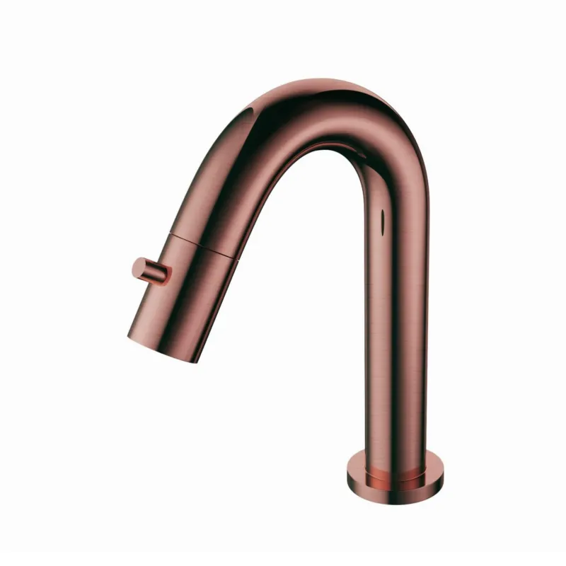 Fonteinkraan AquaSplash Colorato 19.5 cm Geborsteld Koper Hoge Kwaliteit
